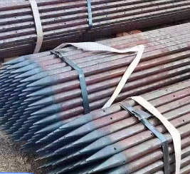 超前小导管预埋钢管出尖打孔焊倒刺无缝焊管厂